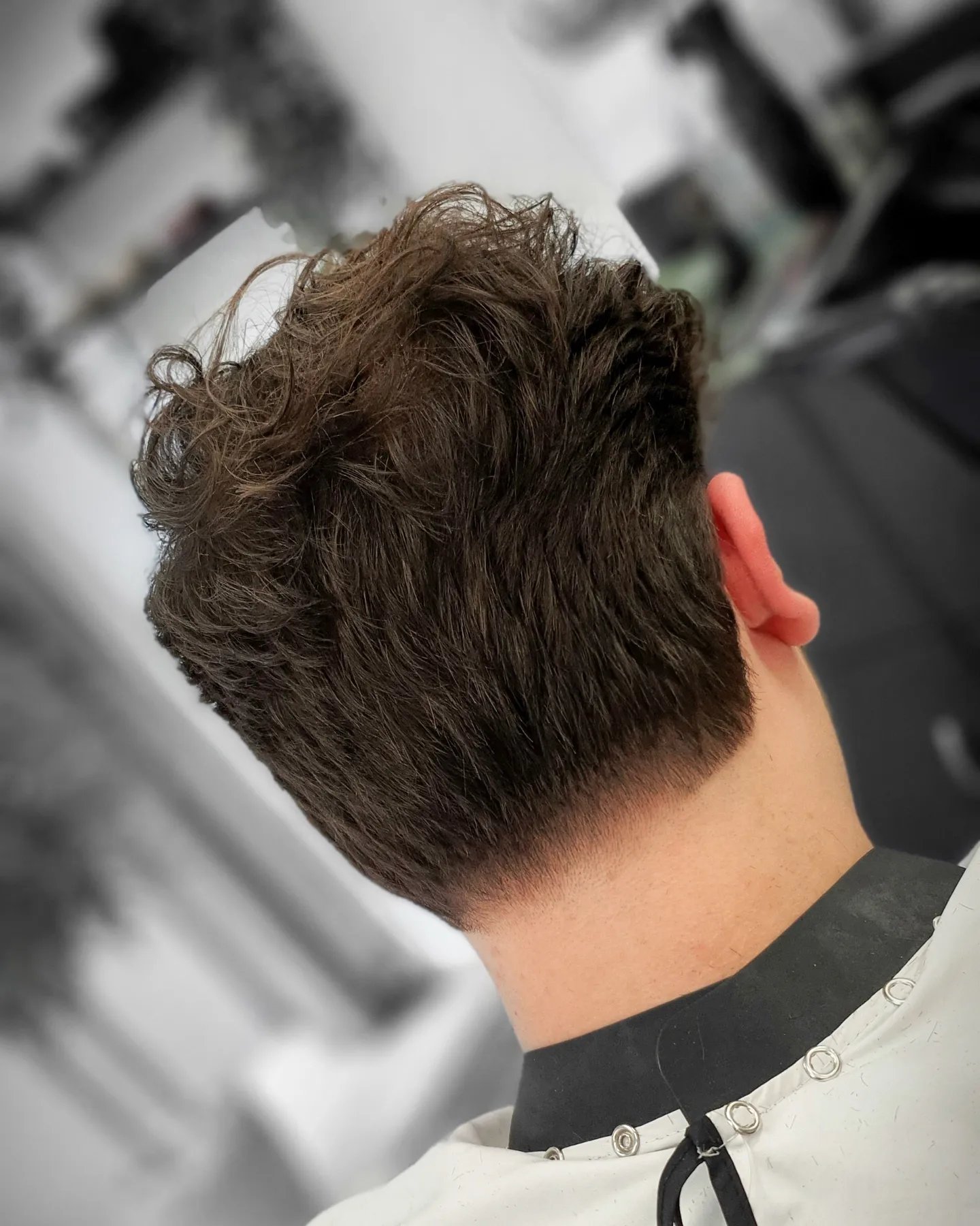 Antes y después de un Total Care en Men's Lab, barbería en el Eixample de Barcelona