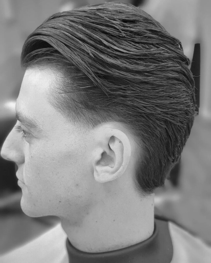 Abans i després d'un tall i arranjament de barba a Men's Lab, Barcelona