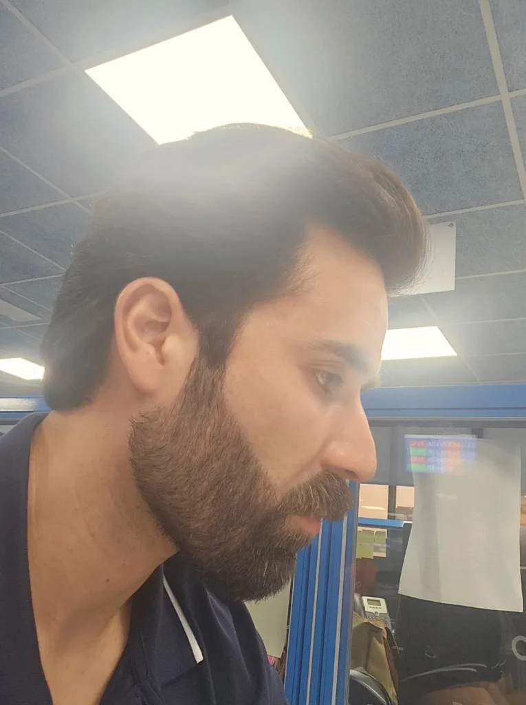 Arreglo de barba en Men's Lab, barbería en el Eixample de Barcelona