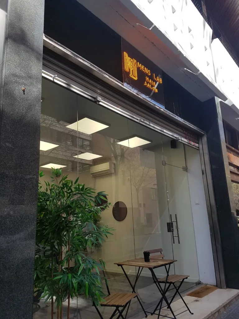 El espacio de Men's Lab, en Carrer de Londres 67, Eixample de Barcelona